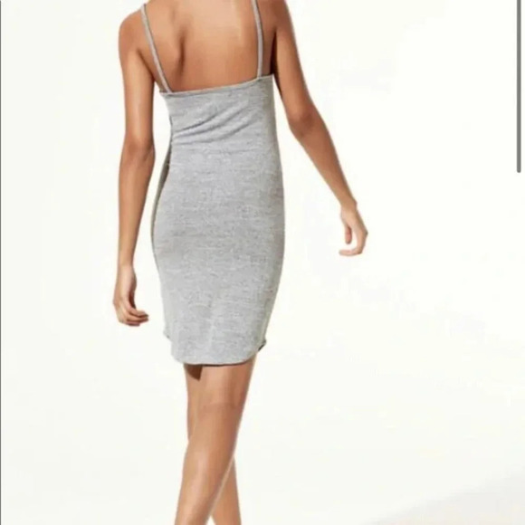 Aritzia Golden by TNA McCulley Dress Heather Grey Size XS - Picture 3 of 10